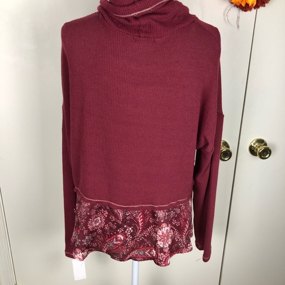 C + J COLLECTION KNIT TO COWL NECK LONG SLEEVE XL - Picture 5 of 9